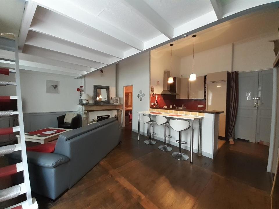 Apartmán Coquet Studio En Mezzanine Nuit Pour 2 Personnes Saint-Girons  Exteriér fotografie